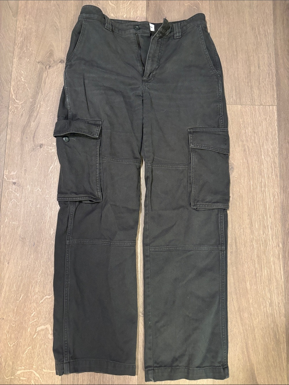 TNA green cargo pants